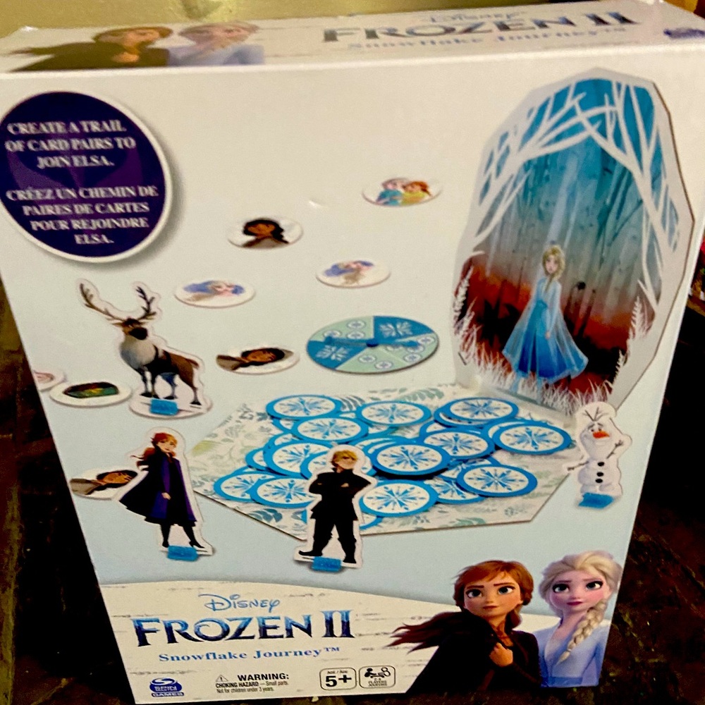 Frozen 2 Snowflake Journey Game